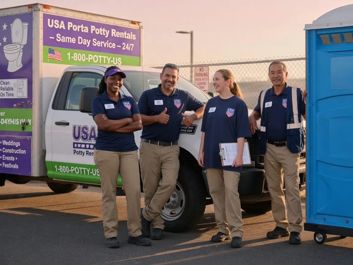 Porta Potty Rental company in San Jose, IL